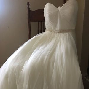 WToo Wedding dress altered, from size 16 to 12, from 2018